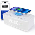 Bluetooth Alarm Clock Radio With White Noise