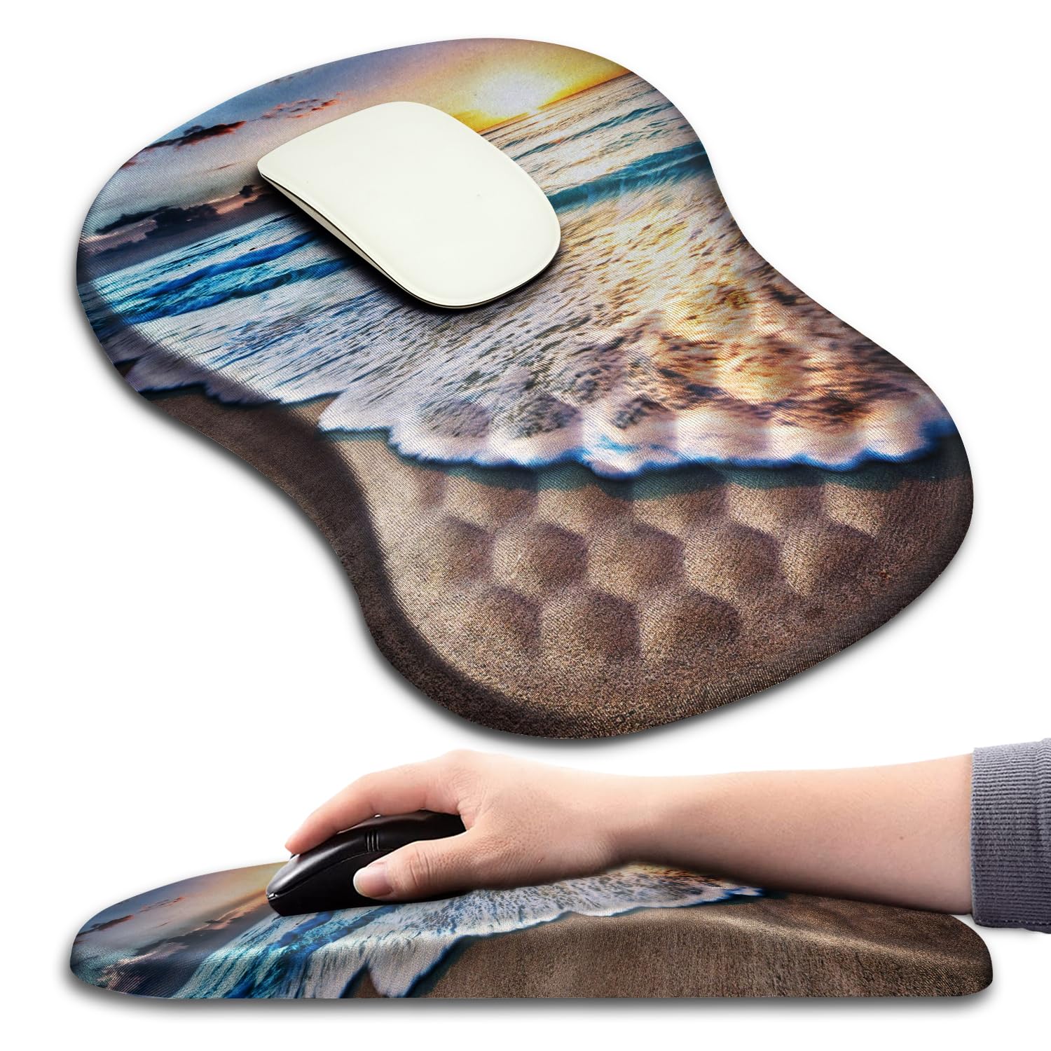Ergonomic Mouse Pad With Wrist Support