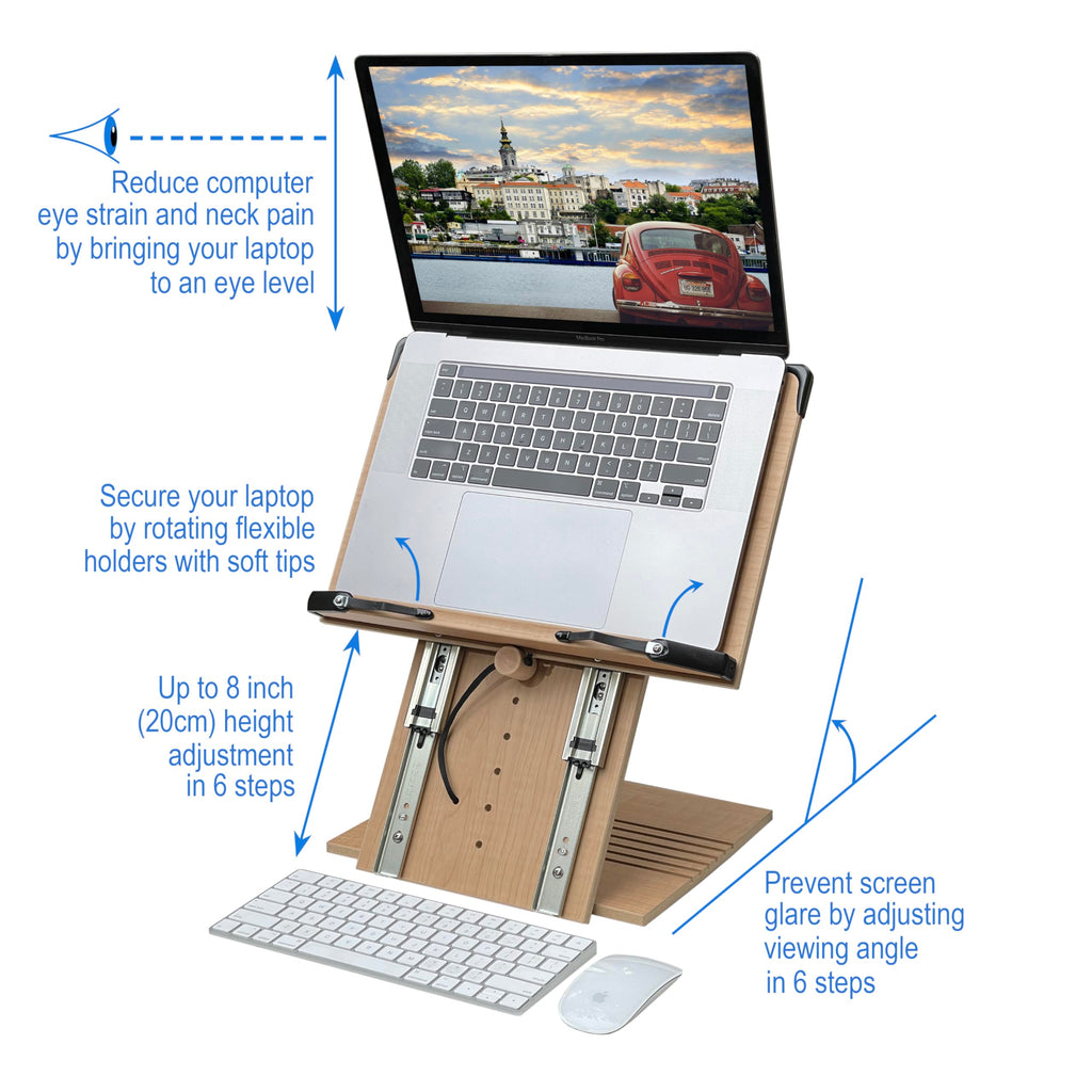 Adjustable Ergonomic Book Stand For Reading