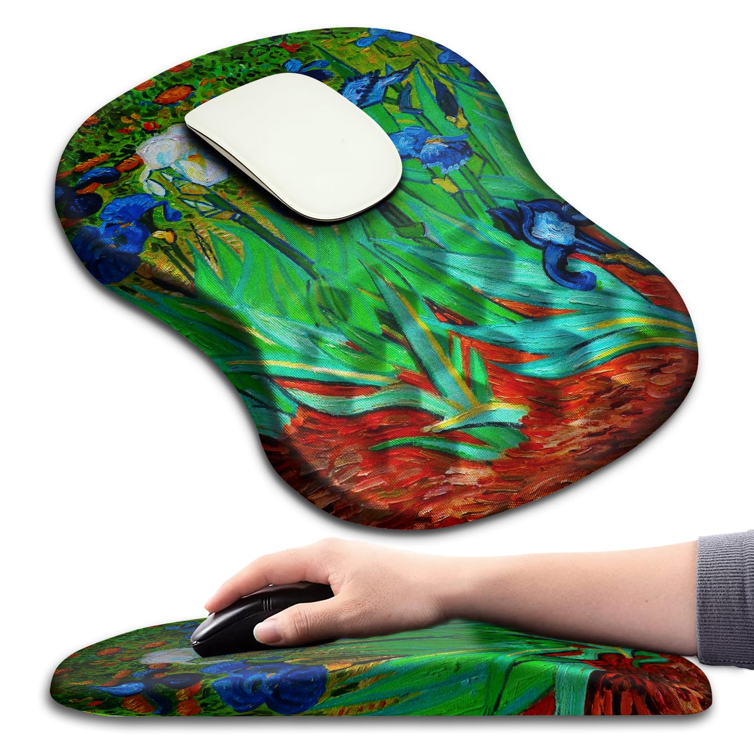 Ergonomic Mouse Pad With Wrist Support