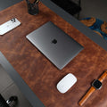 Genuine Leather Desk Pad For Mouse And Keyboard