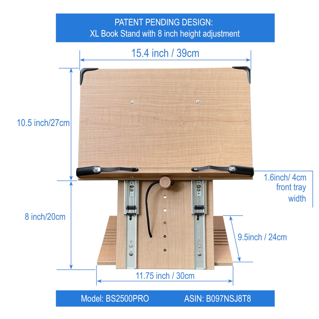 Adjustable Ergonomic Book Stand For Reading