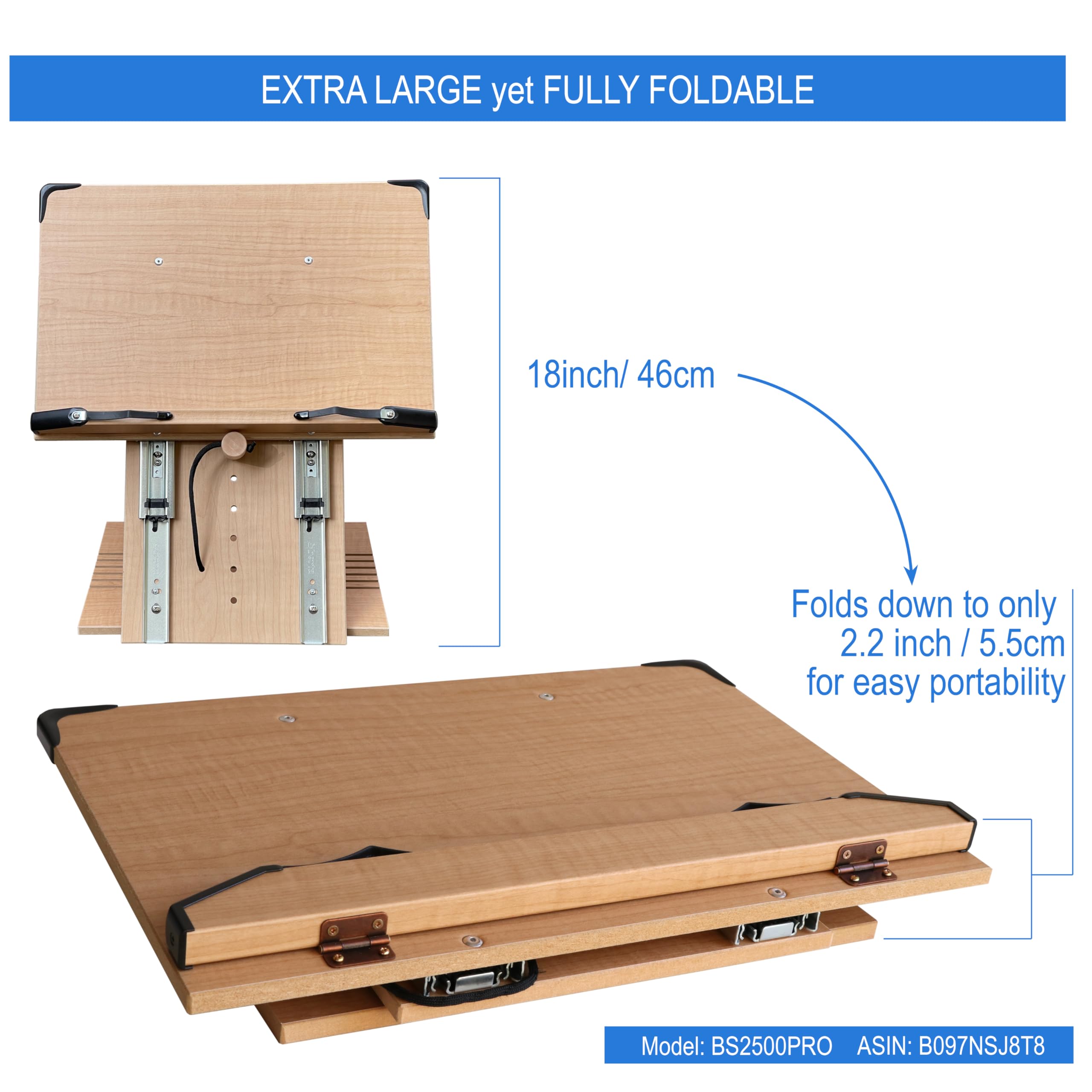 Adjustable Ergonomic Book Stand For Reading
