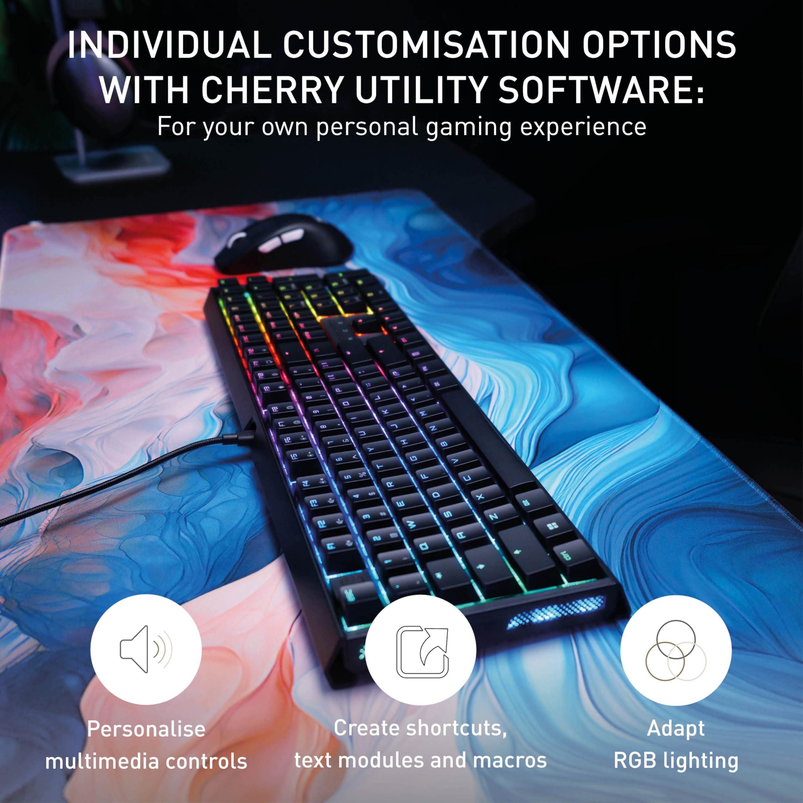 Mechanical Gaming Keyboard With MX2A Switches