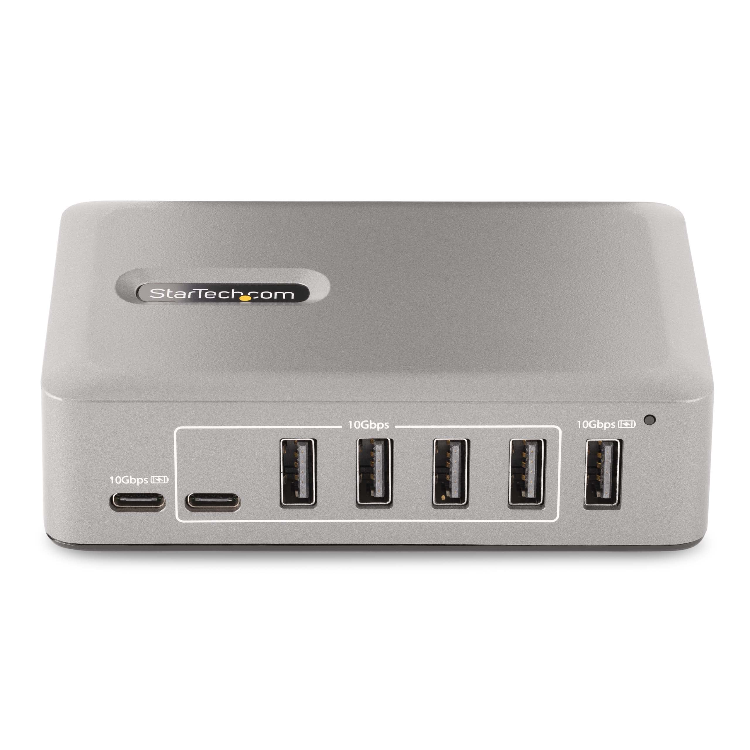 10-Port USB-C Hub With 65W Power Supply