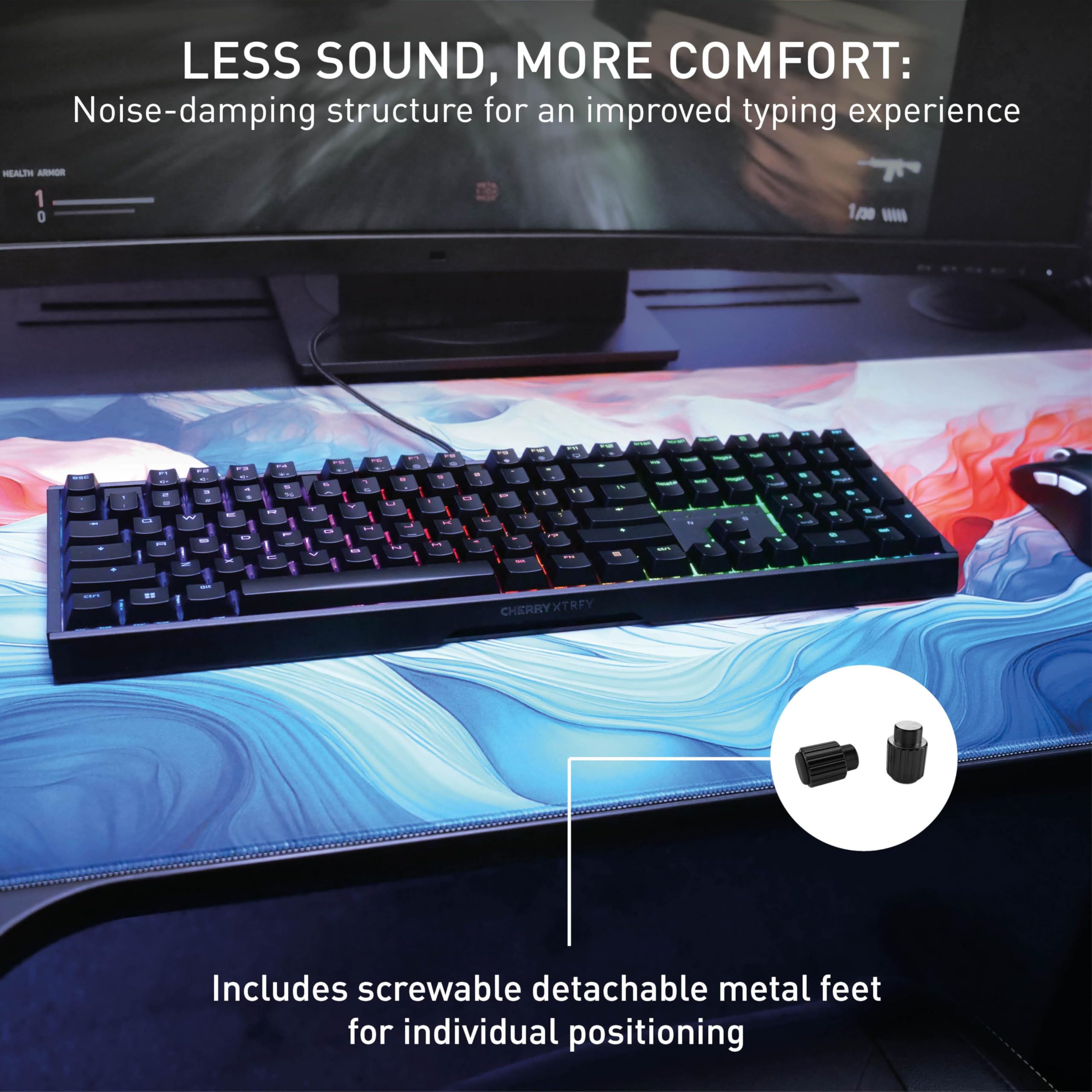 Mechanical Gaming Keyboard With MX2A Switches