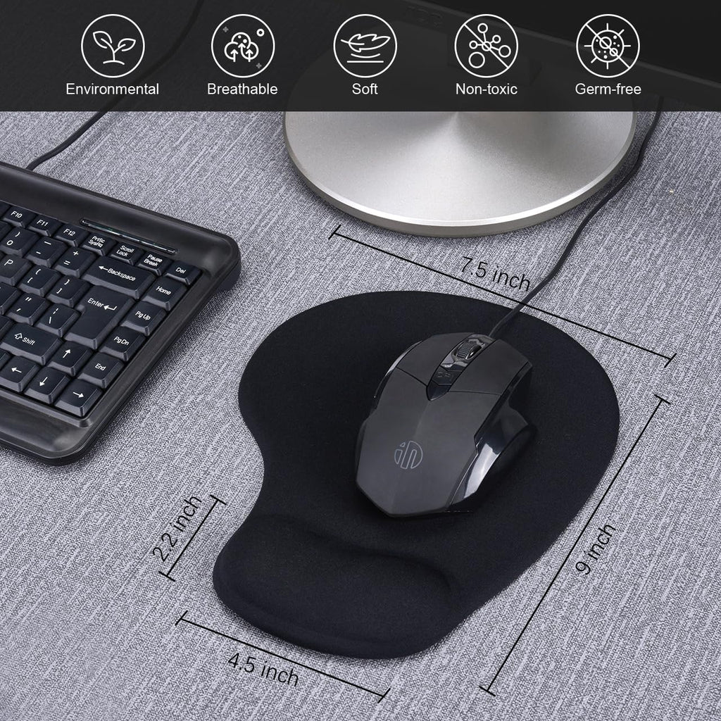 Ergonomic Gel Mouse Pad Set