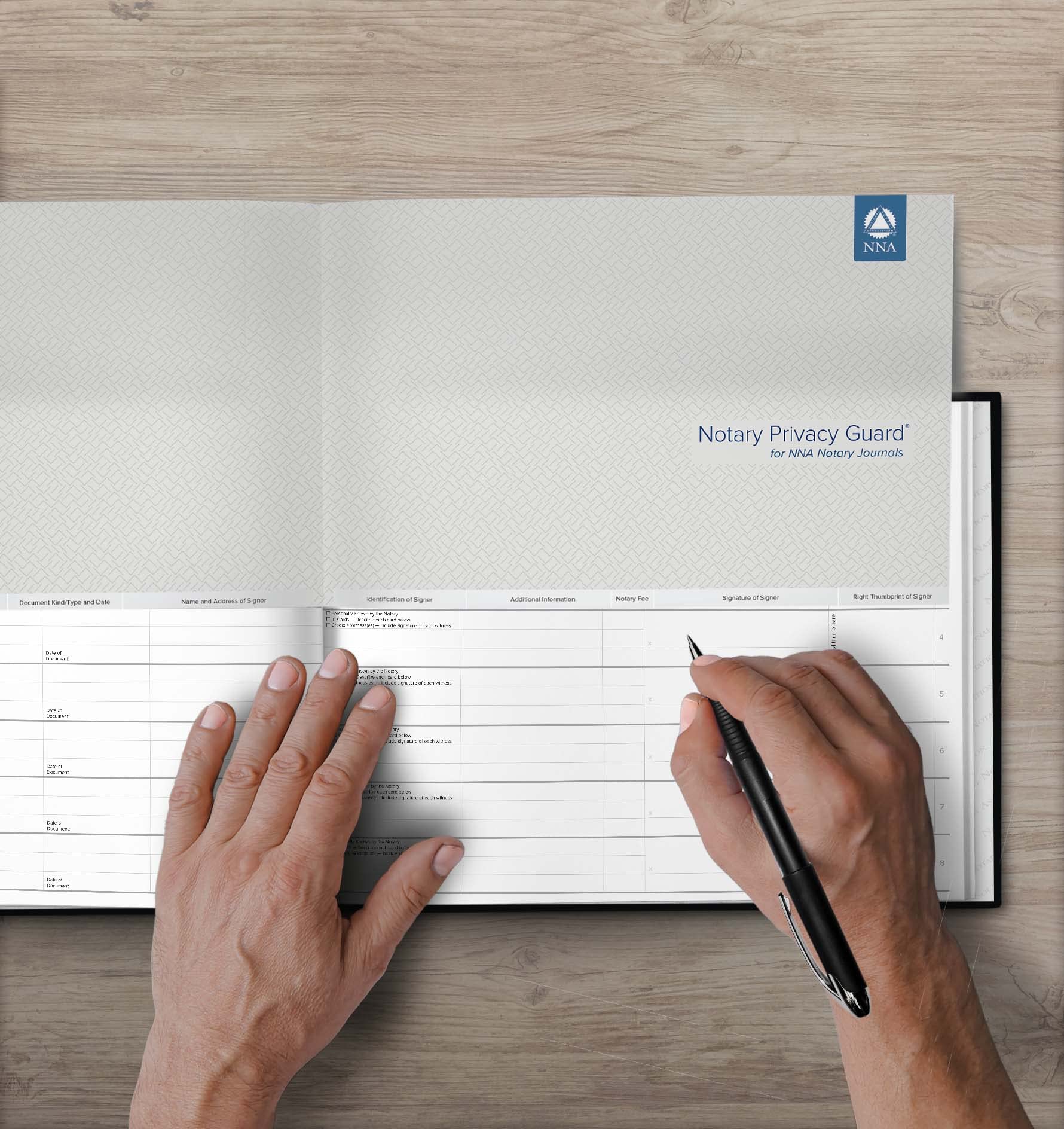 Professional Notary Record Journal