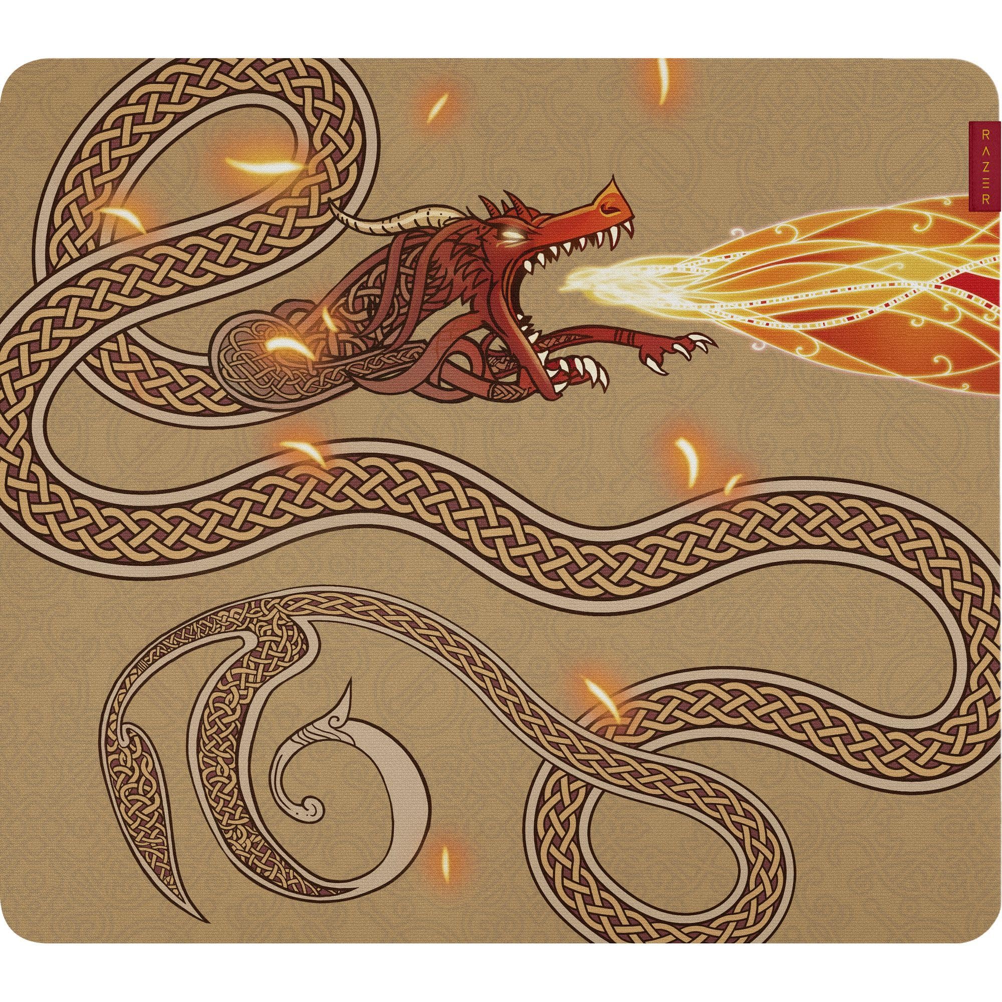 Non-Slip Gaming Mouse Pad In Classic Black