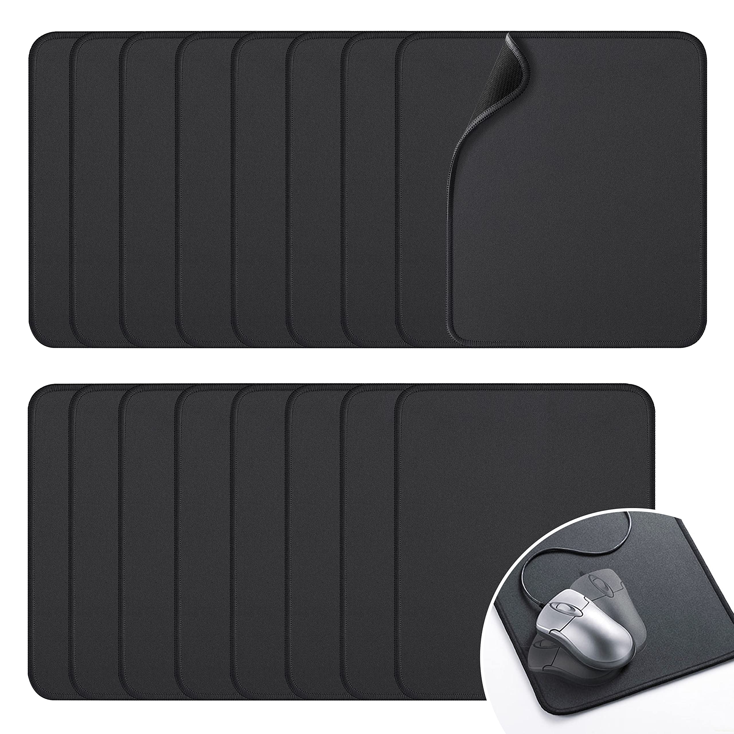 Non-Slip Mouse Pad With Reinforced Edges